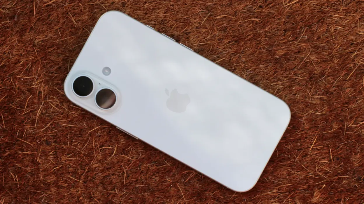 Apple iPhone 17 in grass