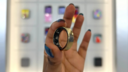 A person holding a Samung Galaxy Ring