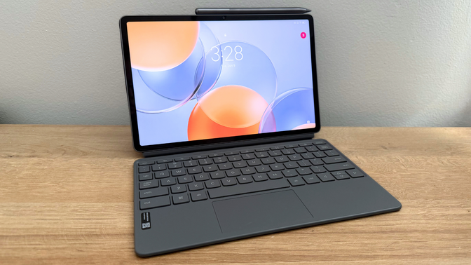 A Lenovo Yoga Tab